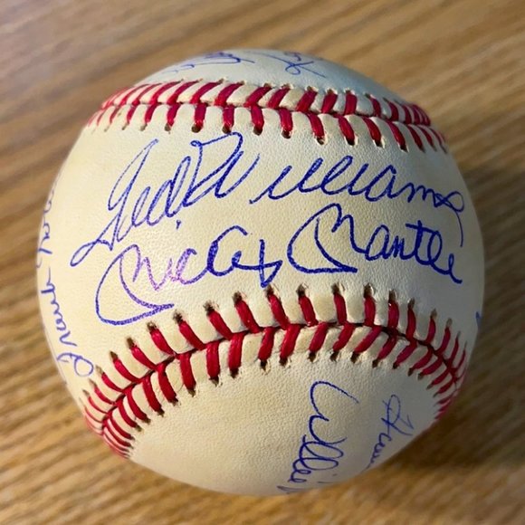 Other - 500 home run autographed baseball